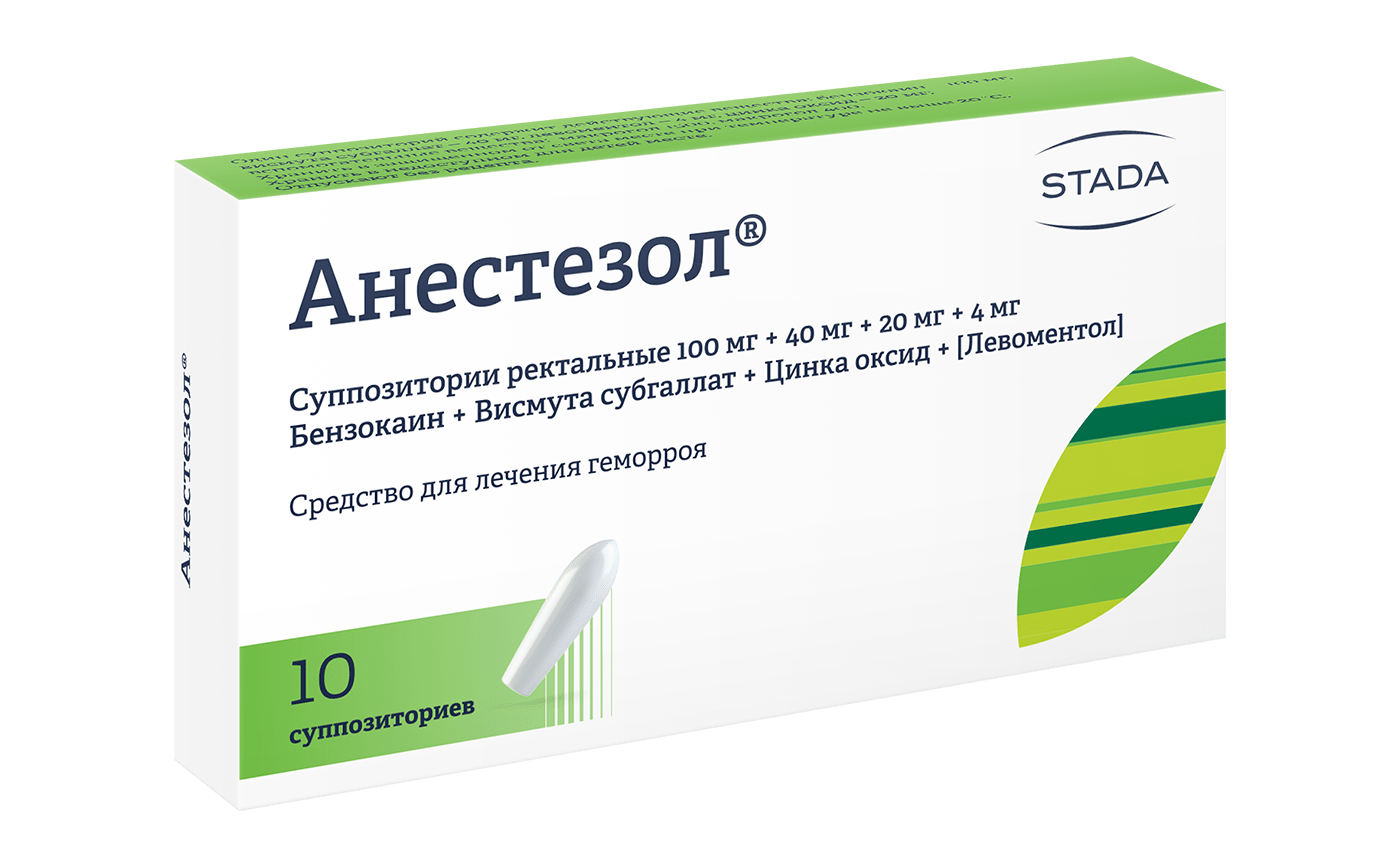 АНЕСТЕЗОЛ СУПП РЕКТ №10