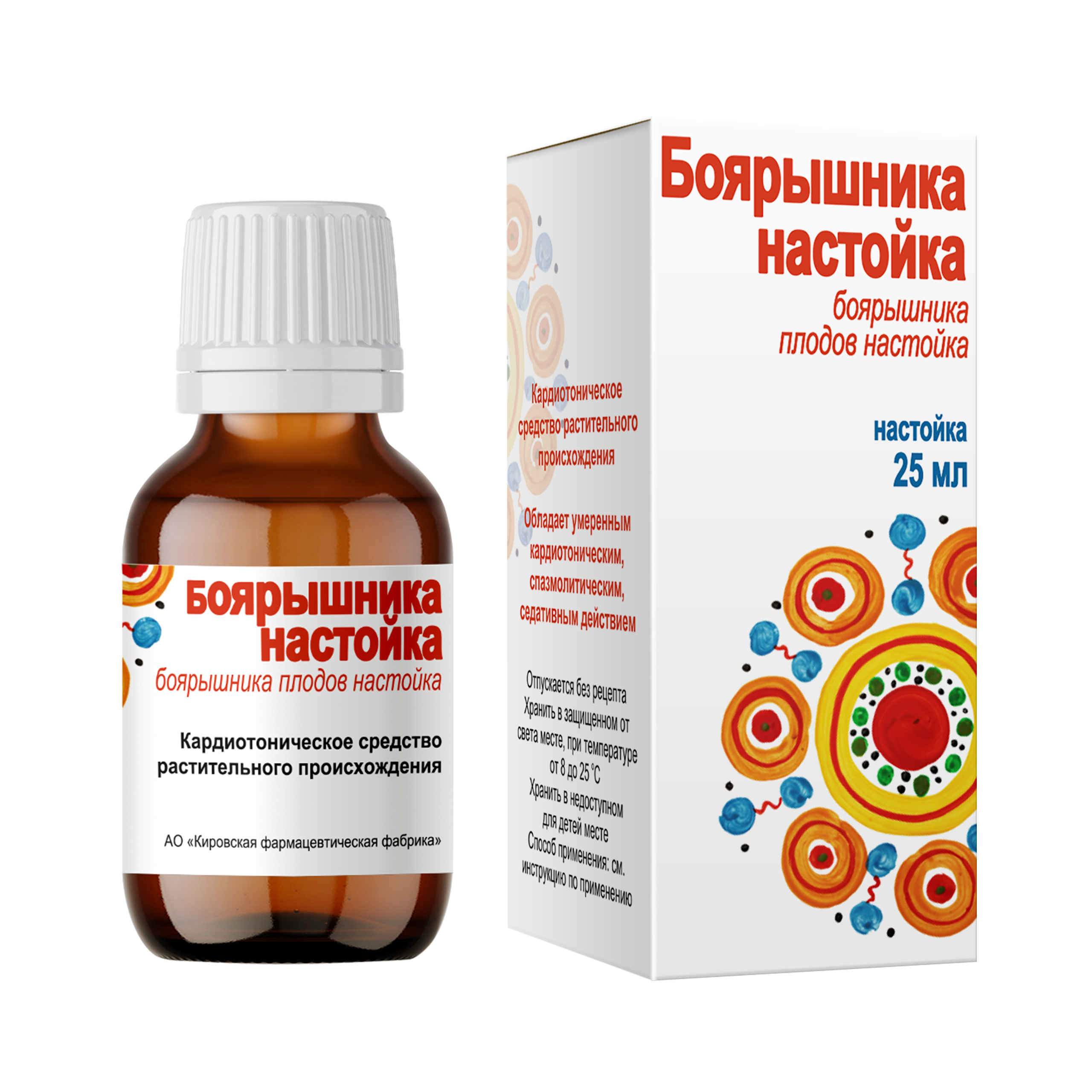 БОЯРЫШНИКА НАСТОЙКА 25МЛ