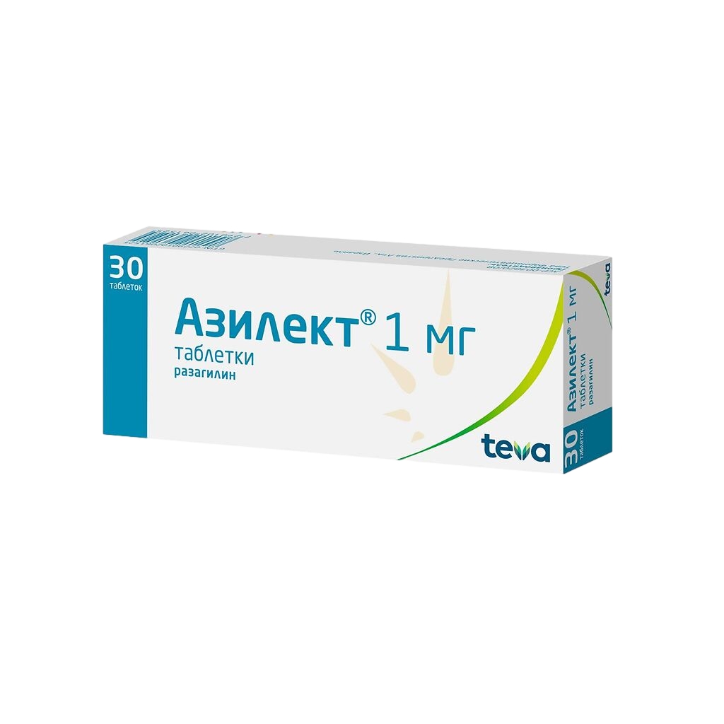 АЗИЛЕКТ ТАБ 1МГ №30