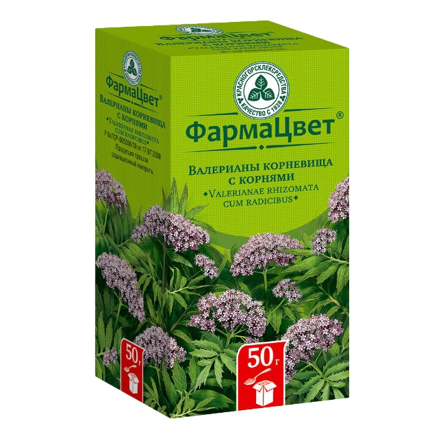ВАЛЕРИАНЫ КОРНЕВИЩА С КОРНЯМИ 50Г