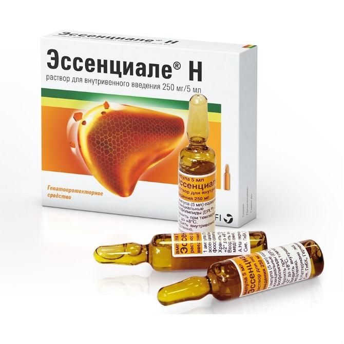 ЭССЕНЦИАЛЕ Н Р-Р В/В 250МГ/5МЛ 5МЛ №5 АМП