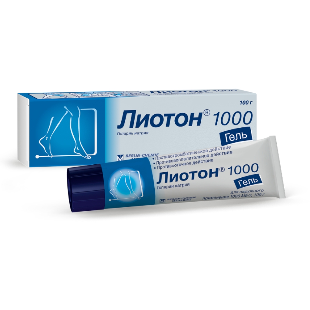 ЛИОТОН 1000 ГЕЛЬ НАРУЖ ТУБА 100Г