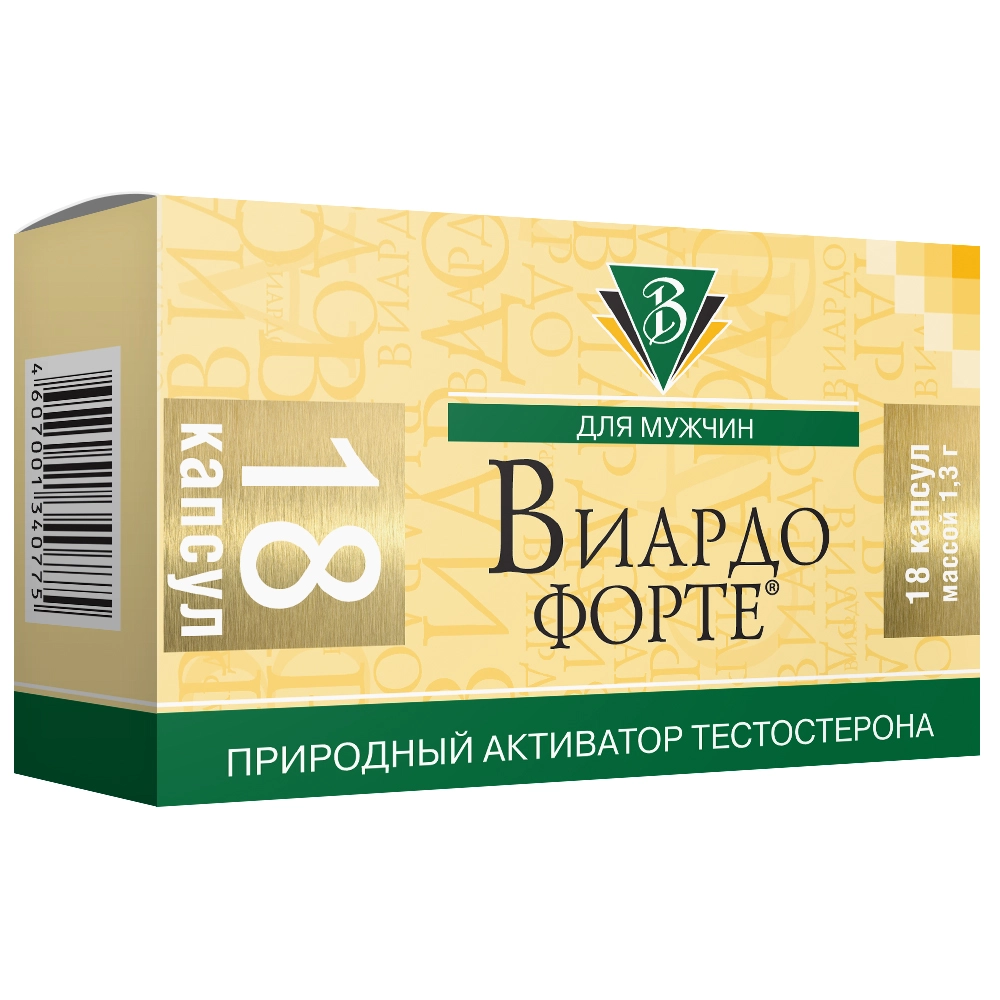 ВИАРДО ФОРТЕ Д/МУЖЧИН КАПС №18
